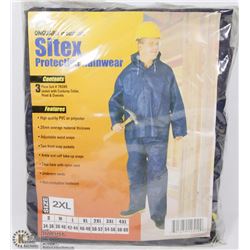 SITEX 3PC RAINWEAR SUIT