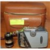 Image 1 : VINTAGE YASHICA-8T MOVIE CAMERA W/EXTRA