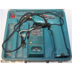 MAKITA DRILL, BATTERY & CHARGER IN A CASE