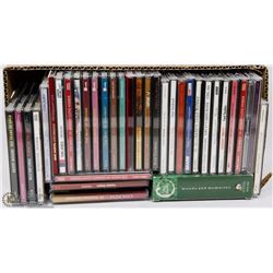 LOT OF 35 MUSIC CDS