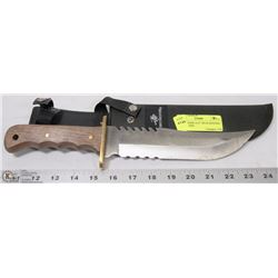 WINCHESTER 14.25" HUGE HUNTING BOWIE KNIFE