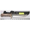 Image 1 : WINCHESTER 14.25" HUGE HUNTING BOWIE KNIFE