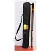 Image 1 : POOL CUE IN CARRYING CASE UPS THEMED "BROWN TO THE