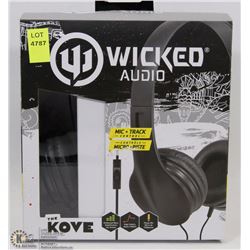 WICKED AUDIO THE KOVE OVER EAR HEADPHONES
