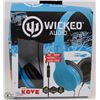 Image 1 : WICKED AUDIO THE KOVE OVER EAR HEADPHONES