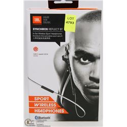 JBL IN EAR WIRELESS SPORT BLUETOOTH HEADPHONES