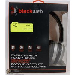 BLACKWEB OVER THE EAR HEADPHONES