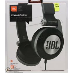 JBL SYNCHROS E30 ON EAR HEADPHONES WITH