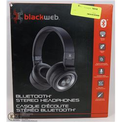 BLACKWEB BLUETOOTH STEREO HEADPHONES