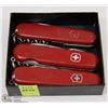Image 1 : LOT OF 3 SWISS ARMY KNIVES