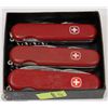 Image 1 : LOT OF 3 SWISS ARMY KNIVES