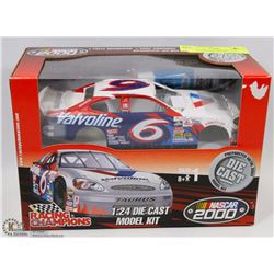 NASCAR PRE-PAINTED DIE CAST MODEL KIT VALVOLINE