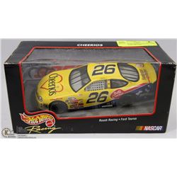 NASCAR HOT WHEELS RACING FORD TAURUS #26 DIE CAST