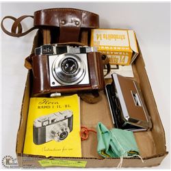 VINTAGE JLOCA CAMERA RAPID (GERMANY) W/SAVECO