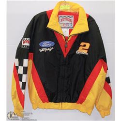 NASCAR WINTERS COLLECTOR NUTMEG JACKET SIZE MEDIUM