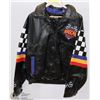Image 1 : LEATHER MYRTLE BEACH NASCAR CAFE COLLECTOR JACKET
