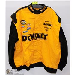 NASCAR DEWALT COLLECTORS JACKET SIZE XL