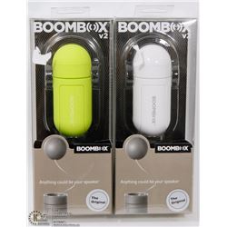 LOT OF TWO BOOMBOX VIBRATION SPEAKER