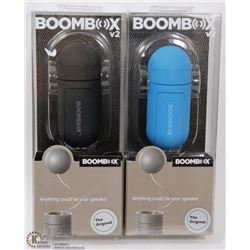 LOT OF TWO BOOMBOX VIBRATION SPEAKER