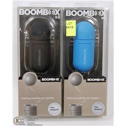 LOT OF TWO BOOMBOX VIBRATION SPEAKER
