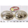 Image 1 : LOT OF THREE BELT BUCKLES INCLUDING COCA-COLA
