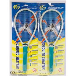LOT OF TWO ELECTRIC FLY SWATTERS