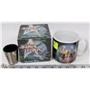 Image 1 : STAR TREK COFFEE MUG #'D IN BOX PLUS SHOT GLASS