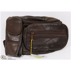 GENUINE LEATHER FANNY PACK