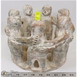 HAND MADE “CIRCLE OF FRIENDSHIP SCULPTURE”