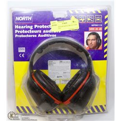 NEW NORTH HEARING PROTECTORS EARMUFFS