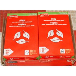 CASE OF LEGAL SIZE WHITE PAPER 5000 SHEETS