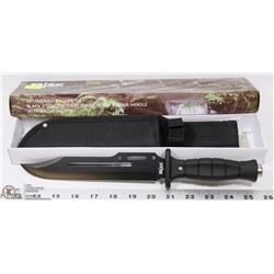 12" STAINLESS STEEL KNIFE WITH SHEATH