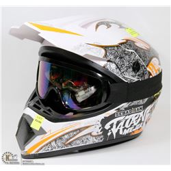 NEW BMX/MOTOCROSS DOT APPROVED TATAN MEIJA HELMET