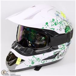 NEW BMX/MOTOCROSS DOT APPROVED TATTOO HELMET