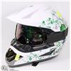 Image 1 : NEW BMX/MOTOCROSS DOT APPROVED TATTOO HELMET