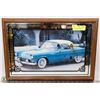 Image 1 : VINTAGE FORD THUNDERBIRD WALL DISPLAY / CLOCK