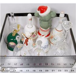 BOX OF COLLECTIBLE BELLS