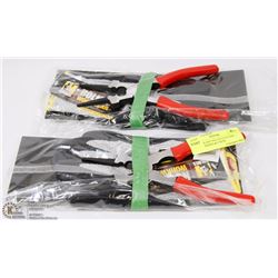 NEW 2 WESTWARD WELDERS PLIERS - WIRE FEEDING & 2 SETS