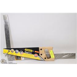 NEW STANLEY 15-334 SHORTCUT TOOL BOX 15" SAW & SQUARE.