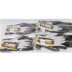MIKE HOLMES 51140441 SAFETY CUT GLOVES (4 PAIRS)