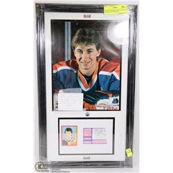 WAYNE GRETZKY 1983 MCDONALDS STICKER AND VINTAGE