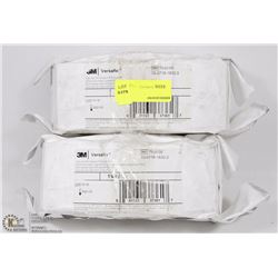 TWO 3M VERSA FLOW ORGANIC VAPOUR HEPA CARTRIDGE