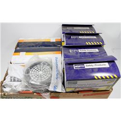 FLAT OF RESPIRATOR FILTERS