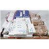 Image 1 : FLAT OF GAUZE PADS, AND OTHER FIRST AID ITEMS