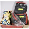 Image 1 : BOX WITH BACK BRASES AND WORK GLOVES