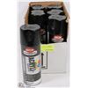 Image 1 : CASE OF 6 KRYLON ACRYLIC LACQUER SPRAY PAINT