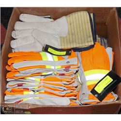 LARGE BOX OF WORK GLOVES