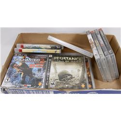 LOT OF 15 PLAYSTATION 3 GAMES