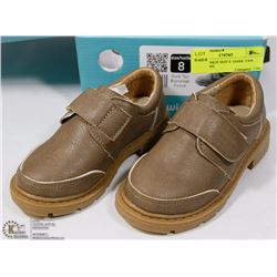 NEW TWINKIE SIZE 8  DARK TAN KIDS SHOES
