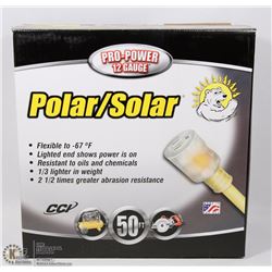 PRO-POWER POLAR/SOLAR 50' EXTENSION CORD